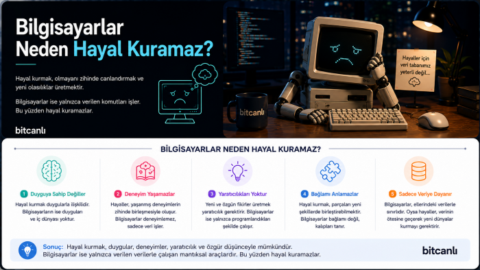Bilgisayarlar Neden Hayal Kuramaz?